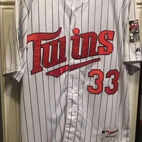 Minnesota Justin Morneau Inaugural season 2010 jersey #33 50th Anniversary Sz 52 - Picture 2 of 11